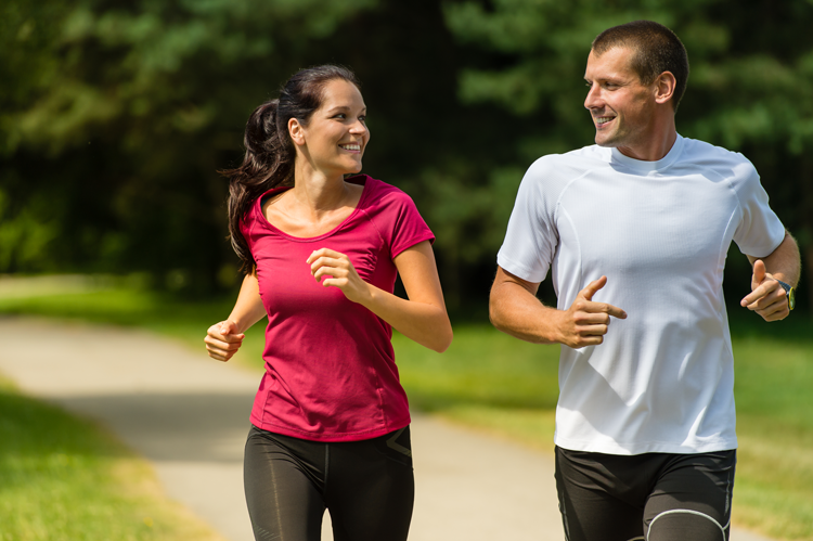 Exercise with your significant other significantly increases success