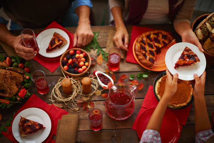 avoiding weight gain during thanksgiving holiday